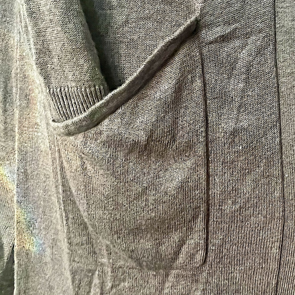 H By Halston Open Front Duster Cárdigan - Picture 8 of 16